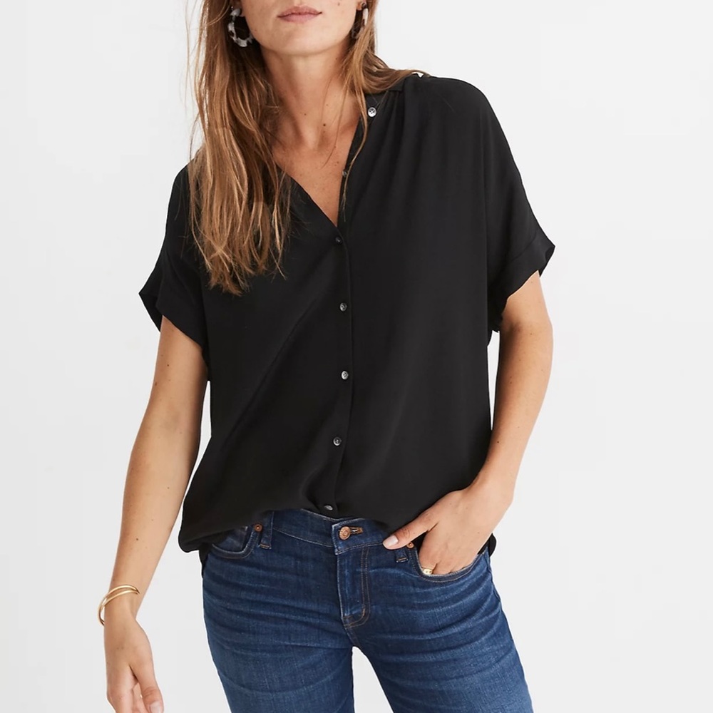 Madewell Central Drapey shirt -XS